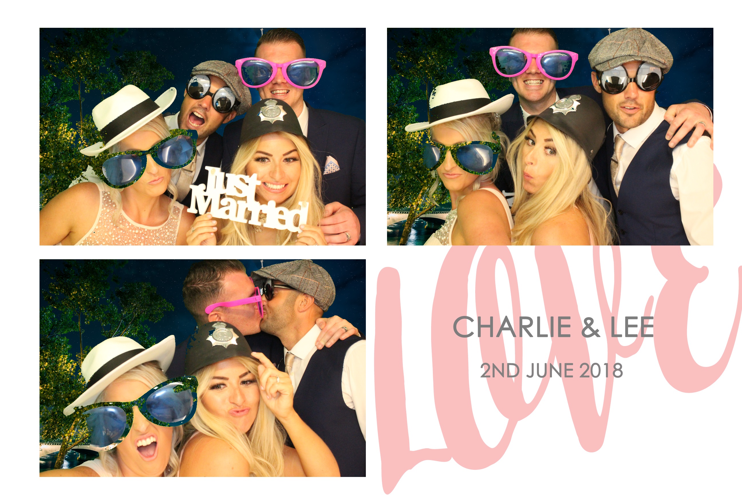 Charlie & Lee | View more photos from the event at images.mobile-photo-booth.com/u/MobilePhotoBoothUK/Charlie-Lee